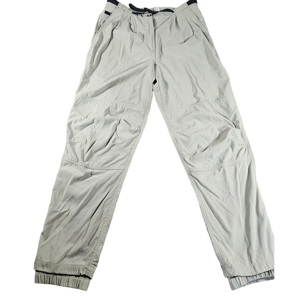 The North Face Hiking Pants Womens L Gray Cordura Supplex Nylon Outdoor Gorpcore